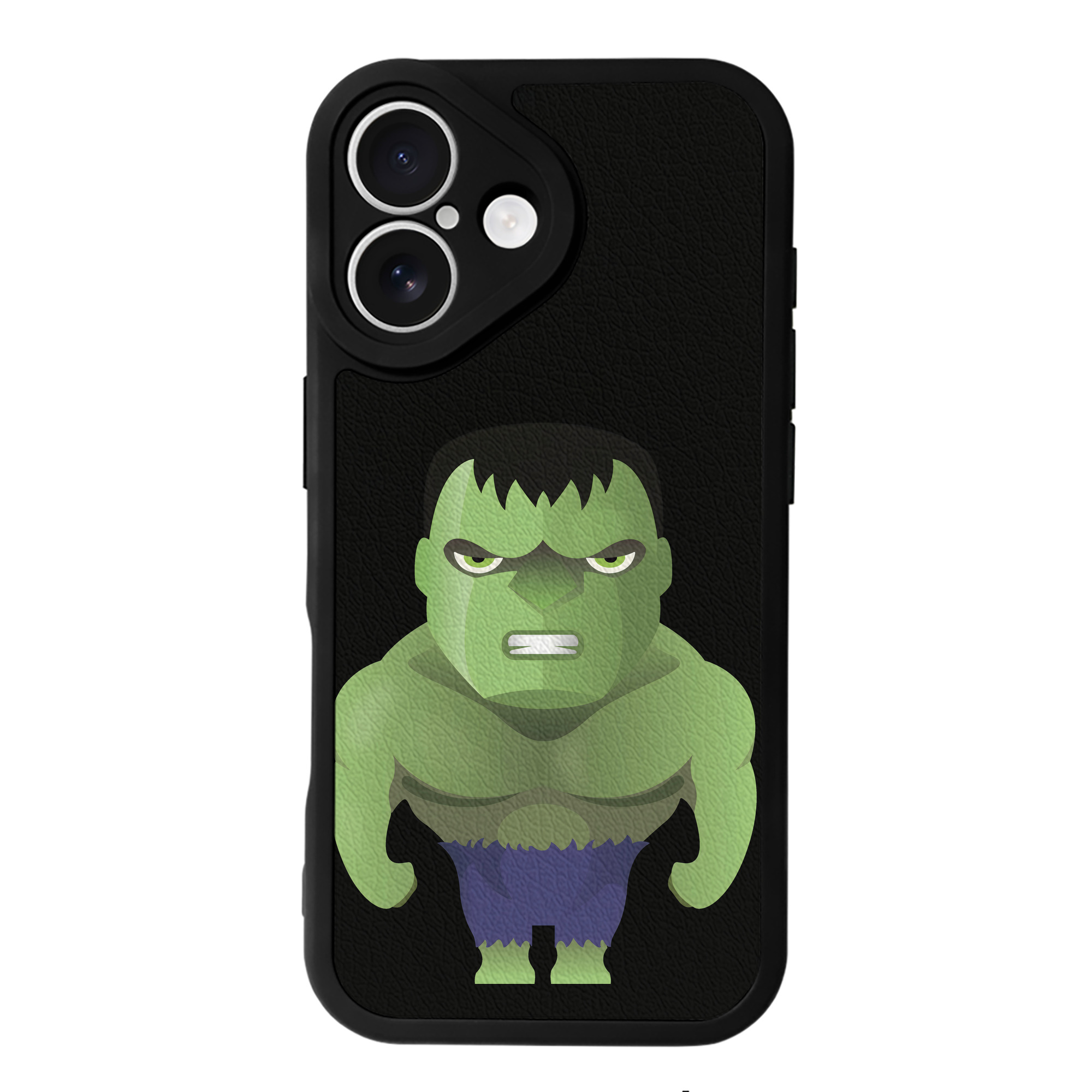 （画像用） アベンジャーズ The Avengers 【iPhone 16シリーズ対応】シリコンスマホケース（レザー調） 材質：シリコン